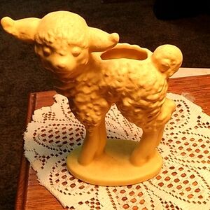 VTG Haeger pottery Lamb vase